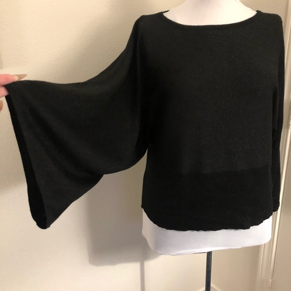 LANE BRYANT Wide Sleeve Dolman Knit Sweater 14/16 - Picture 1 of 9